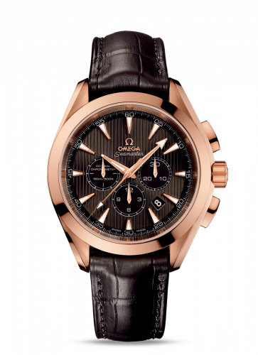 Omega Seamaster Aqua Terra 150M Co-Axial 44 Chronograph Red Gold / Grey 231.53.44.50.06.001
