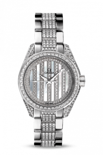 Omega Seamaster Aqua Terra 150M Co-Axial 30 White Gold / Diamond / MOP / Bracelet 231.55.30.20.55.003