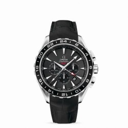Omega Seamaster Aqua Terra 150M Co-Axial 44 GMT Chronograph Stainless Steel / Grey 231.13.44.52.06.001