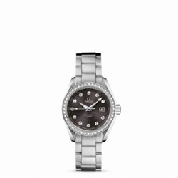 Omega Seamaster Aqua Terra 150M Quartz 30 Stainless Steel / Diamond / Grey / Bracelet 231.15.30.61.56.001