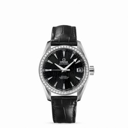 Omega Seamaster Aqua Terra 150M Co-Axial 38.5 Stainless Steel / Diamond / Black 231.18.39.21.51.001