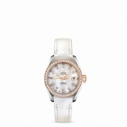 Omega Seamaster Aqua Terra 150M Co-Axial 30 Stainless Steel / Red Gold / Diamond / MOP 231.28.30.20.55.001