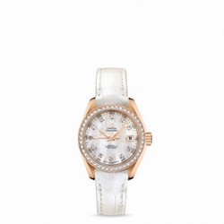 Omega Seamaster Aqua Terra 150M Co-Axial 30 Red Gold / Diamond / MOP 231.58.30.20.55.001