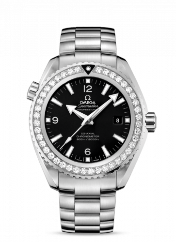 Omega Seamaster Planet Ocean 600M Co-Axial 45.5 Stainless Steel / Diamond / Black / Bracelet 232.15.46.21.01.001