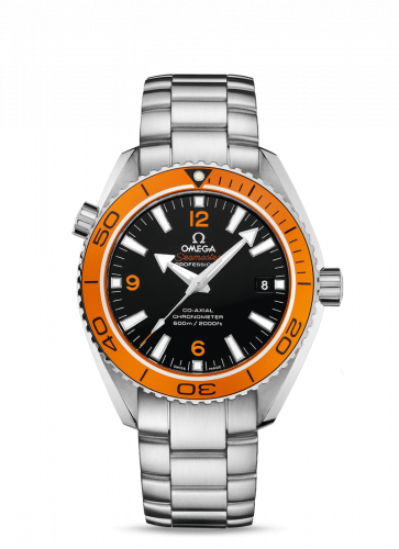 Omega Seamaster Planet Ocean 600M Co-Axial 42 Stainless Steel / Orange / Bracelet 232.30.42.21.01.002