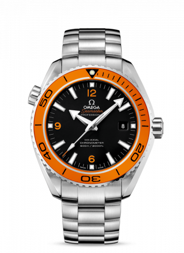 Omega Seamaster Planet Ocean 600M Co-Axial 45.5 Stainless Steel / Orange / Bracelet 232.30.46.21.01.002
