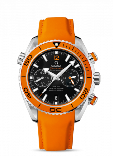 Omega Seamaster Planet Ocean 600M Co-Axial 45.5 Chronograph Stainless Steel / Orange / Rubber 232.32.46.51.01.001