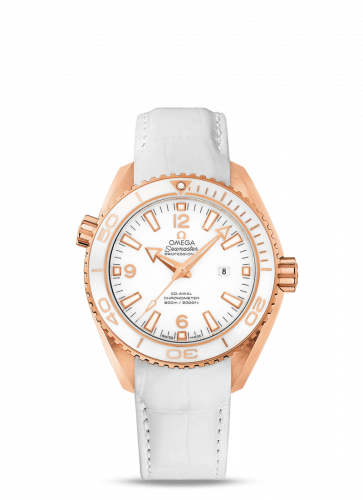 Omega Seamaster Planet Ocean 600M Co-Axial 37.5 Red Gold / White Planet St. Moritz 232.63.38.20.04.001