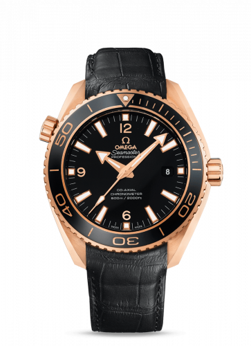 Omega Seamaster Planet Ocean 600M Co-Axial 45.5 Red Gold / Ceragold / Alligator 232.63.46.21.01.001