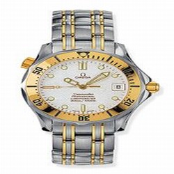 Omega Seamaster Diver 300M Automatic 36.25 Stainless Steel / Yellow Gold / White / Bracelet 2352.20.00