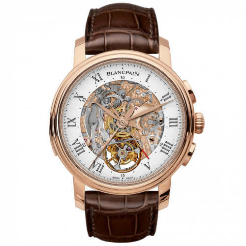Blancpain Le Brassus Carrousel Repetition MInutes Chronographe Flyback Red Gold 2358-3631-55B
