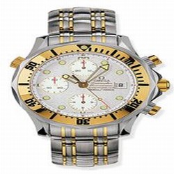 Omega Seamaster Diver 300M Automatic 41.5 Chronograph Stainless Steel / Yellow Gold / Silver / Bracelet 2398.20.00