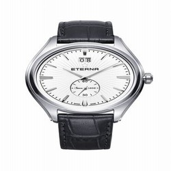 Eterna Avant-Garde Quartz Big Date White / Strap 2545.41.60.1340