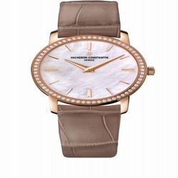 Vacheron Constantin Traditionnelle Quartz Pink Gold / Diamond / MOP 25558/000R-B156