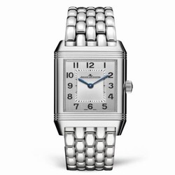 Jaeger-LeCoultre Reverso Classic Medium Duetto Stainless Steel / Silver / Bracelet 2578120