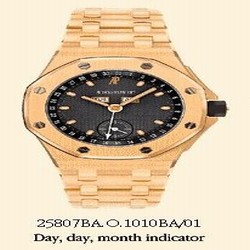 Audemars Piguet Royal Oak OffShore 25807 Full Calendar Yellow Gold / Blue / Bracelet 25807BA.O.1010BA/01