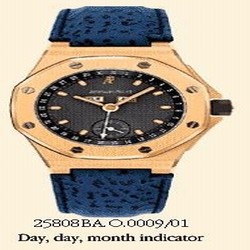 Audemars Piguet Royal Oak OffShore 25808 Full Calendar Yellow Gold / Blue 25808BA.O.0009/01
