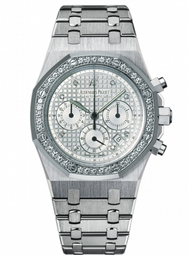 Audemars Piguet Royal Oak Chronograph 39 White Gold / Silver / Diamond 25966BC.ZZ.1185BC.01