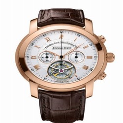 Audemars Piguet Jules Audemars Tourbillon Chronograph Pink Gold / Silver 26010OR.OO.D088CR.01