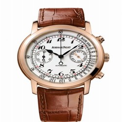 Audemars Piguet Jules Audemars 26100 Chronograph Pink Gold / White Vintage 26100OR.OO.D088CR.01