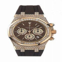 Audemars Piguet Royal Oak 26129 Chronograph Pink Gold / Brown 26129OR.ZZ.D080CA.01