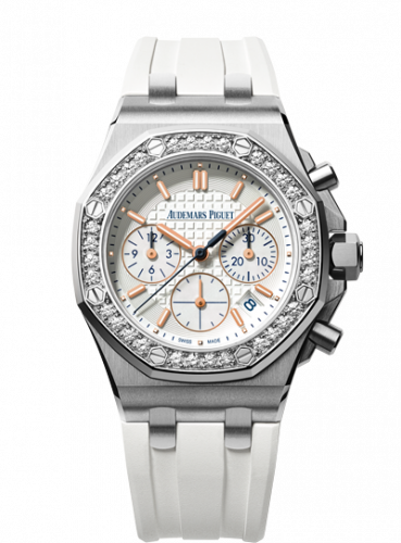 Audemars Piguet Royal Oak OffShore 26144 Lady Chronograph Stainless Steel / Silver / Diamond / Summer Edition 2017 26144ST.ZZ.D010CA.01