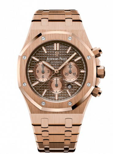 Audemars Piguet Royal Oak Chronograph 41 Pink Gold / Brown 26331OR.OO.1220OR.02