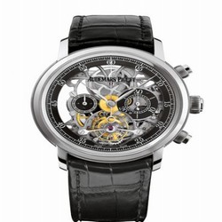 Audemars Piguet Jules Audemars 26346 Tourbillon Chronograph Openworked White Gold Boutique 26346BC.OO.D002CR.02