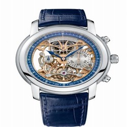 Audemars Piguet Jules Audemars 26353 Tourbillon Chronograph Platinum / Openworked 26353PT.OO.D028CR.01