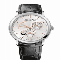 Audemars Piguet Jules Audemars 15180 Dual Time White Gold / Silver 26380BC.OO.D002CR.01
