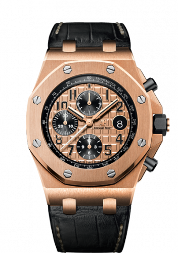Audemars Piguet Royal Oak Offshore 26470 Pink Gold / Pink Gold / Alligator 26470OR.OO.A002CR.01