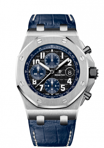 Audemars Piguet Royal Oak Offshore 26470 Stainless Steel / Black / Alligator 26470ST.OO.A028CR.01