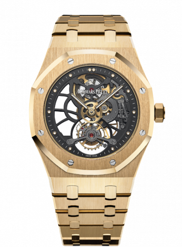 Audemars Piguet Royal Oak Ultra Thin Tourbillon Openworked Yellow Gold / Boutique Edition 26513BA.OO.1220BA.01