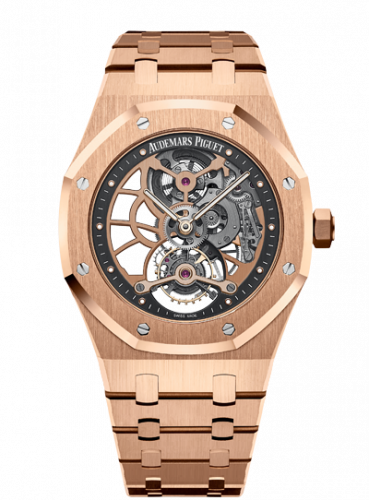 Audemars Piguet Royal Oak Ultra Thin Tourbillon Openworked Pink Gold 26518OR.OO.1220OR.01