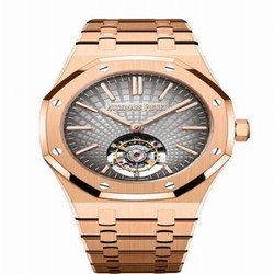 Audemars Piguet Royal Oak Self-Winding Flying Tourbillon Pink Gold / Grey 26530OR.OO.1220OR.01