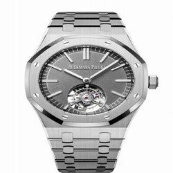 Audemars Piguet Royal Oak Self-Winding Flying Tourbillon Titanium / Grey 26530TI.OO.1220TI.01