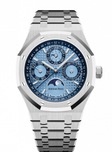Audemars Piguet Royal Oak Perpetual Calendar 41 Platinum / Blue / Switzerland 26574PT.OO.1220PT.01
