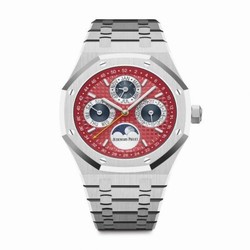 Audemars Piguet Royal Oak Perpetual Calendar 41 White Gold / Red / Thailand 26607BC.OO.1220BC.01