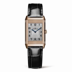 Jaeger-LeCoultre Reverso Classic Small Duetto Pink Gold / Silver / Alligator 2662430