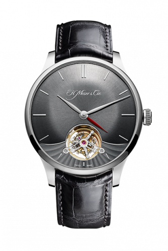 H. Moser & Cie Venturer Tourbillon Dual Time, White Gold, Ardoise Dial 2802-0200