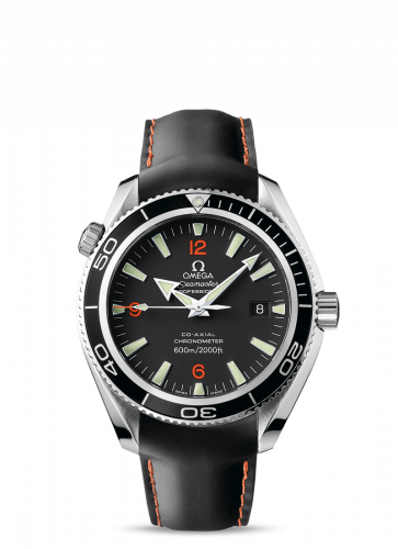 Omega Seamaster Planet Ocean 600M Co-Axial 42 Stainless Steel / Orange Numerals / Rubber 2901.51.82