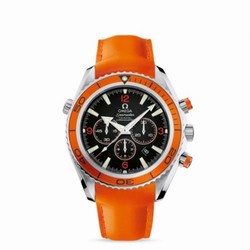 Omega Seamaster Planet Ocean 600M Co-Axial 45.5 Chronograph Stainless Steel / Orange / Orange Rubber 2918.50.83