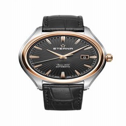 Eterna Avant-Garde Date Two Tone / Black / Strap 2945.53.41.1337