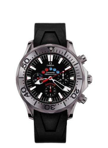 Omega Seamaster Diver 300M Automatic 44 Racing Chronometer Titanium / Black / Rubber / America's Cup 2969.50.91