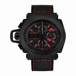Formex Motorsport Automatic Chronograph PVD / Carbon Bezel / Black / Limited Edition / Calf 3100.9.8299.216