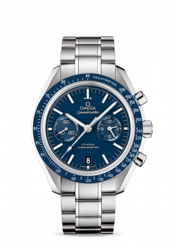 Omega Speedmaster Moonwatch Co-Axial Titanium / Blue / Bracelet 311.90.44.51.03.001