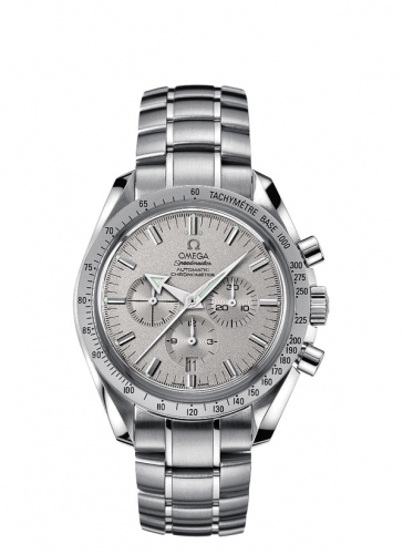 Omega Speedmaster Broad Arrow White Gold / Silver / Bracelet 3152.30.00
