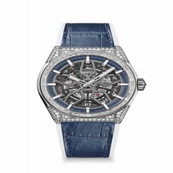 Zenith Defy Classic Titanium / Diamond / Skeleton / Alligator 32.9001.670/78.R590