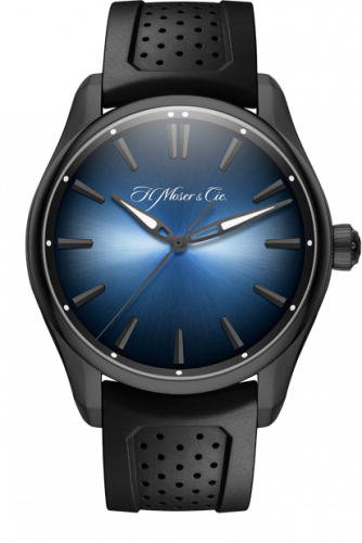 H. Moser & Cie Pioneer Centre Seconds DLC / Funky Blue 3200-1205