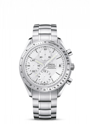 Omega Speedmaster Date 40 Stainless Steel / Silver / Bracelet 3211.30.00